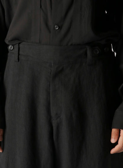 LINEN LAWN DECO GURKHA PANTS