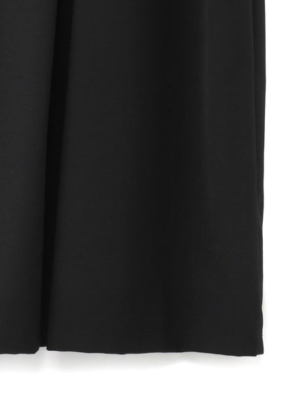 STANDARD WOOL GABARDINE LONG GATHERED SKIRT