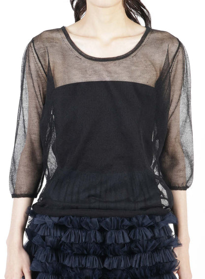 Pe/Ra Plain Stitch B Three Quarter Sleeve