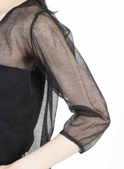 Pe/Ra Plain Stitch B Three Quarter Sleeve