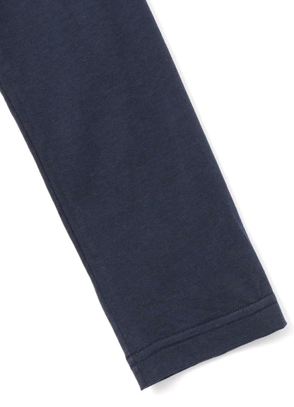 Cotton Highgage Plain Stitch Shoulder Open T
