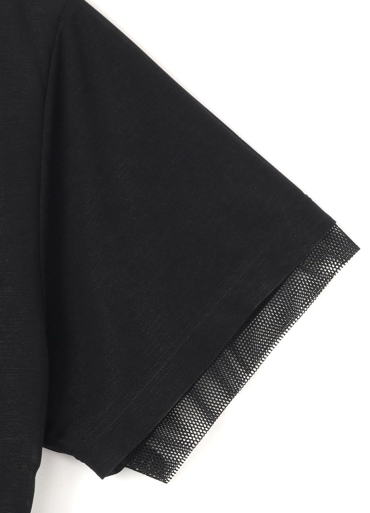 Message Embroidery + Pe Net Layered T A