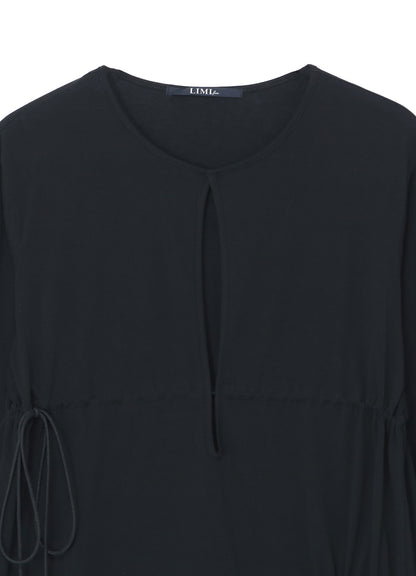 100/2 COTTON JERSEY GATHER LONG T