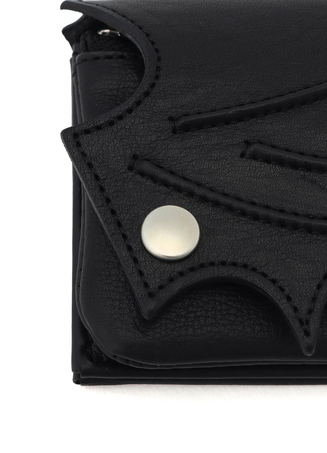 TANNED LEATHER BAT DESIGNED WALLET