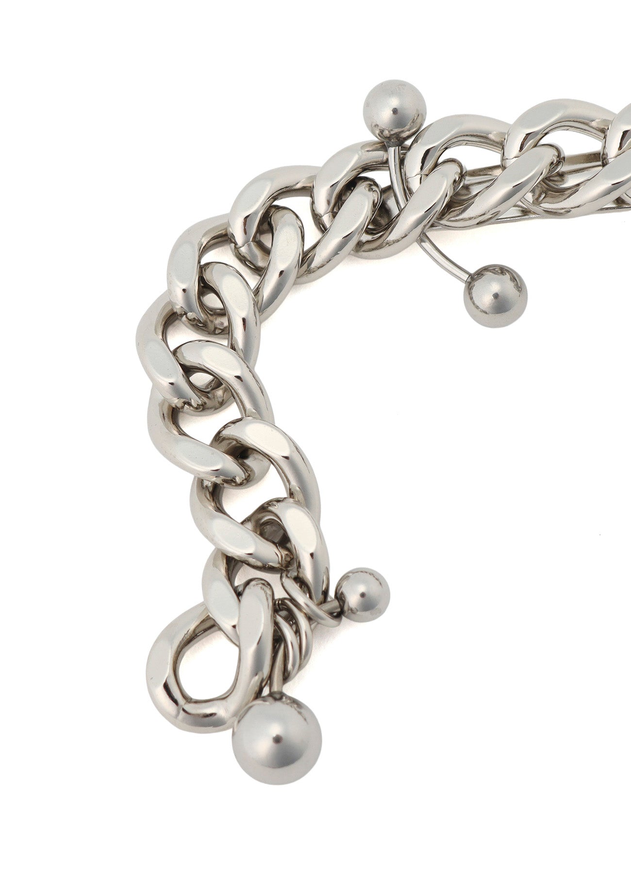 ALLOY METAL CURL LINE CHAIN
