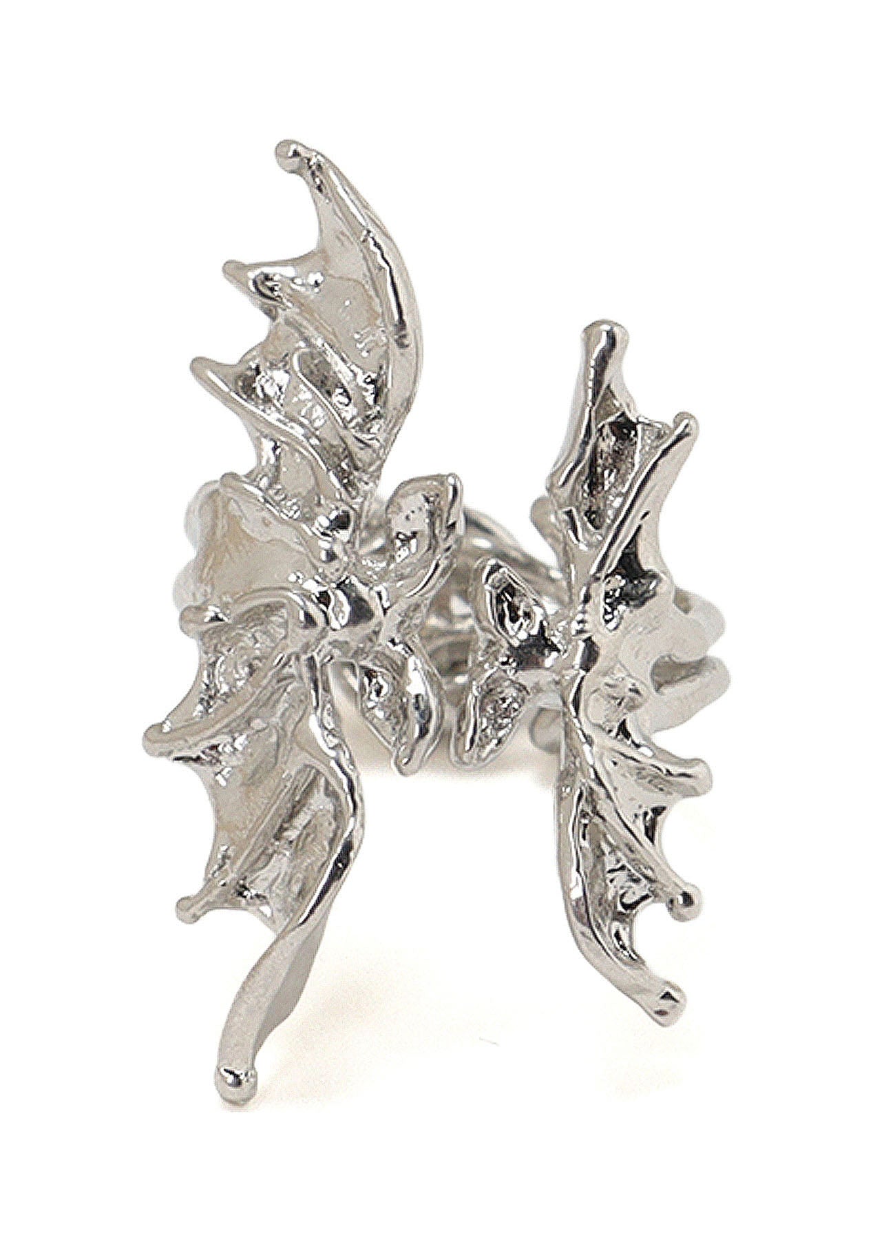 BRASS 2WAY BAT CUFF RING