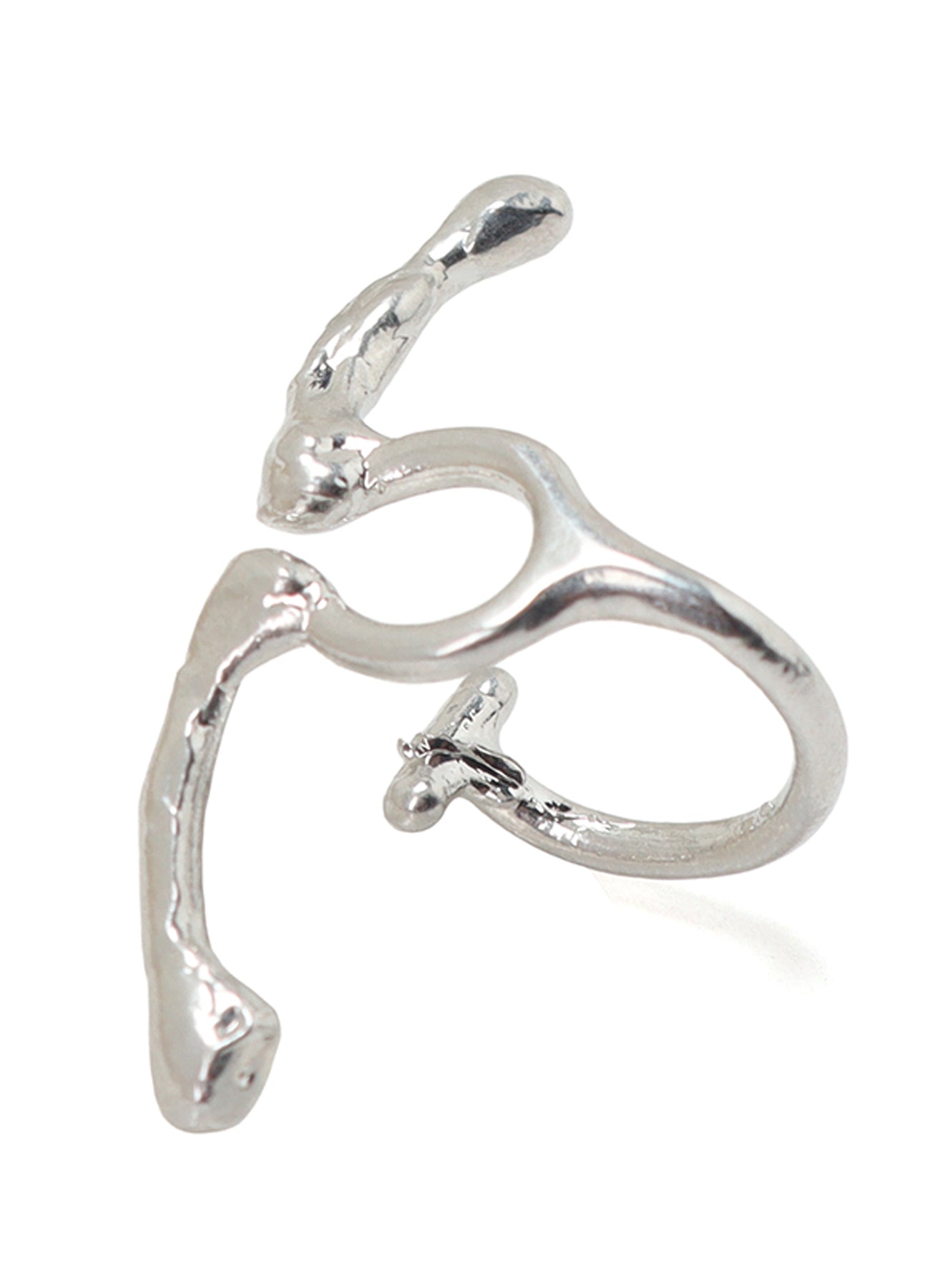 BRASS FLAME LIP CUFF