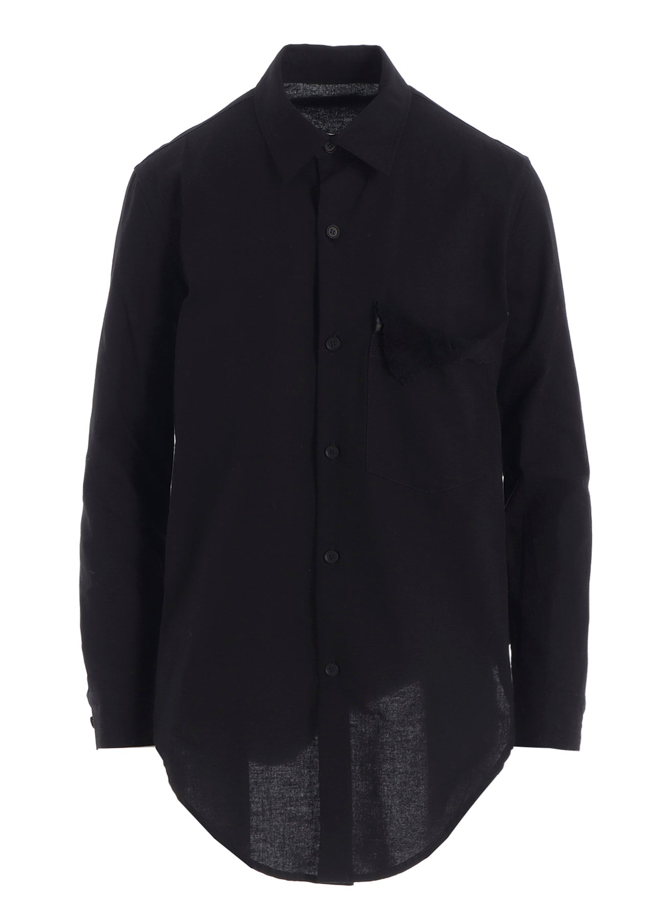 LIGHT POPLIN POCKET SQUARE SHIRT
