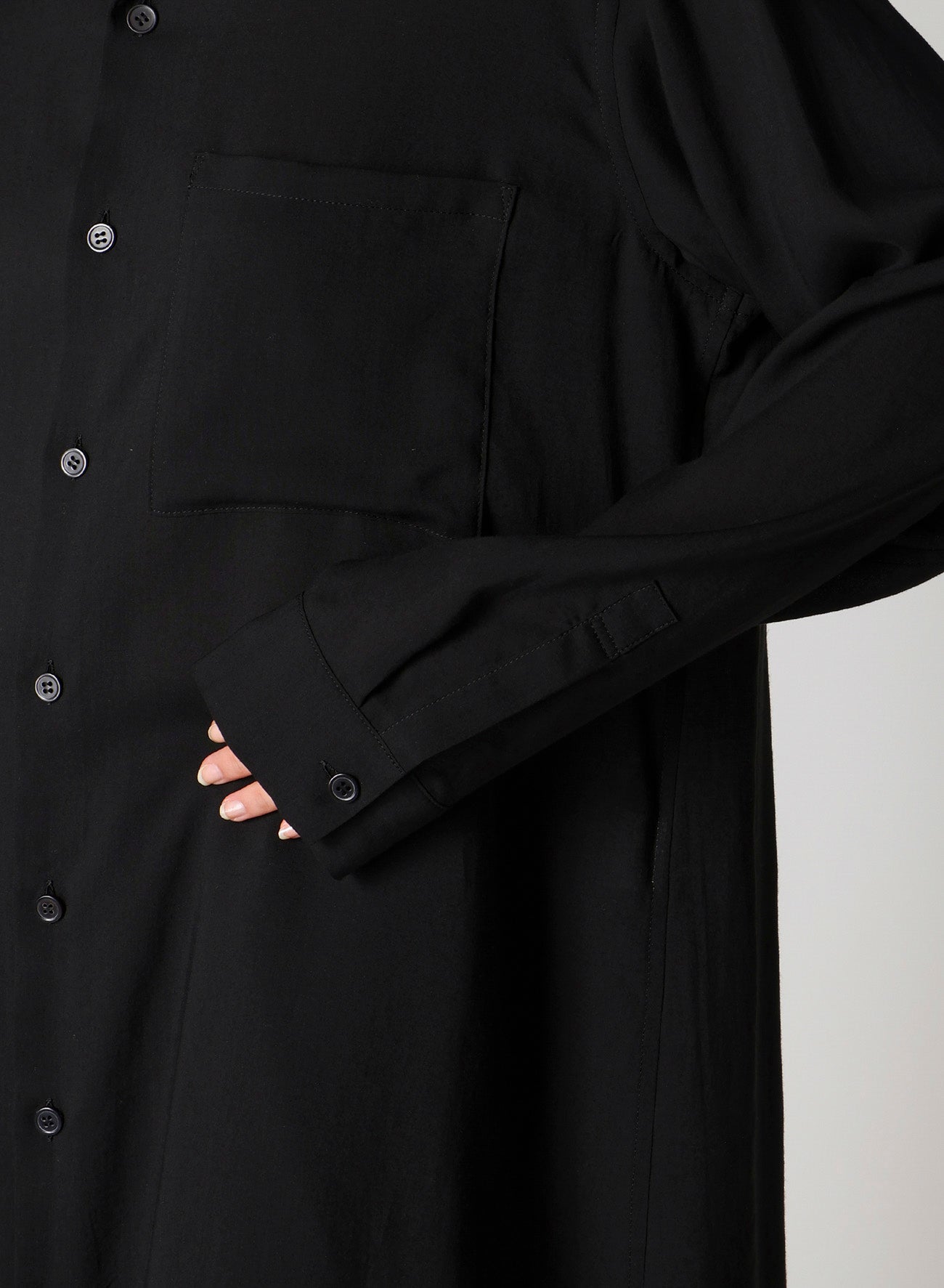 SOFT LAWN LONG SHIRT