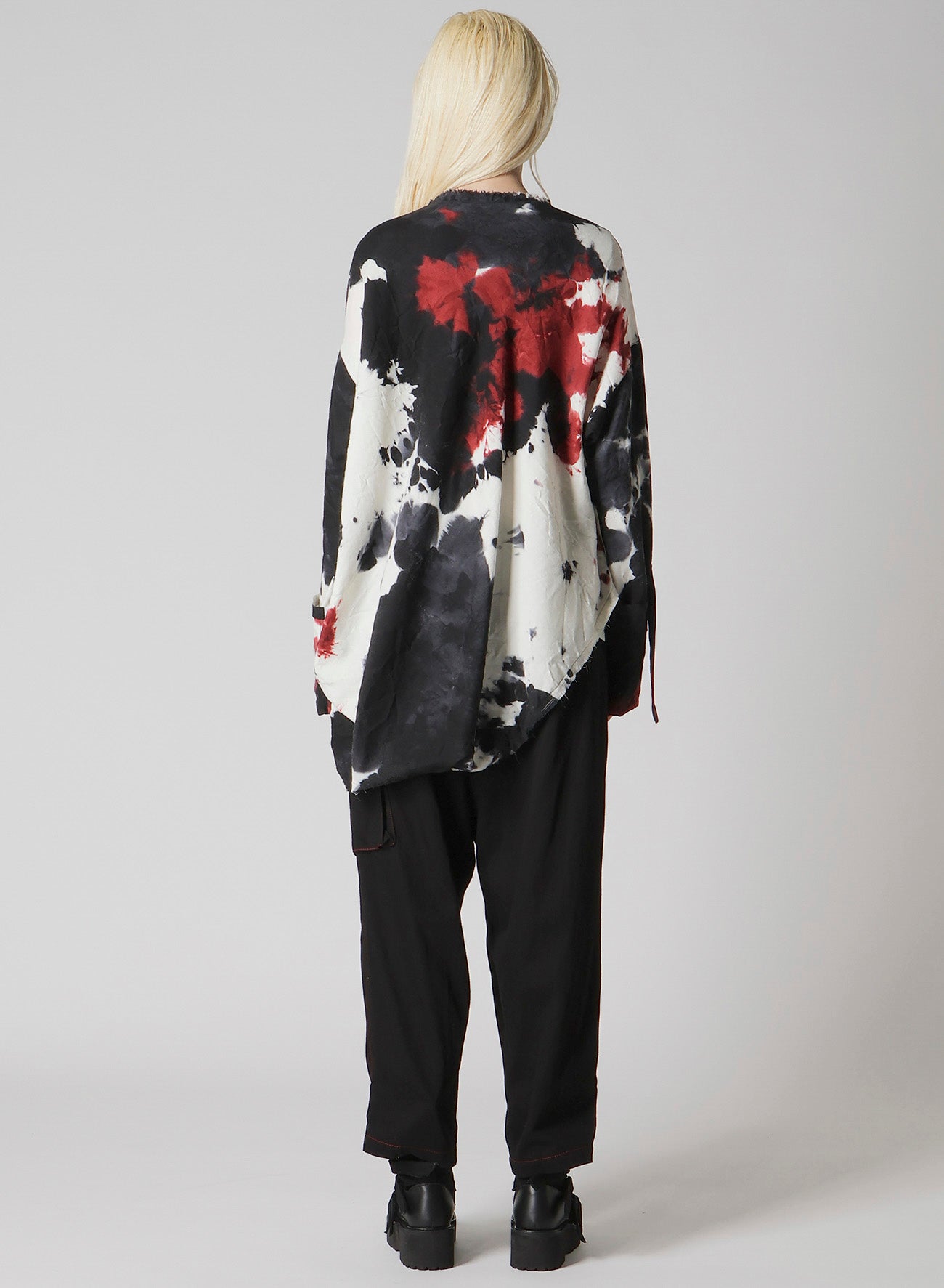 CHUSEN DYED VIYELLA BLOUSE WITH D-RINGS