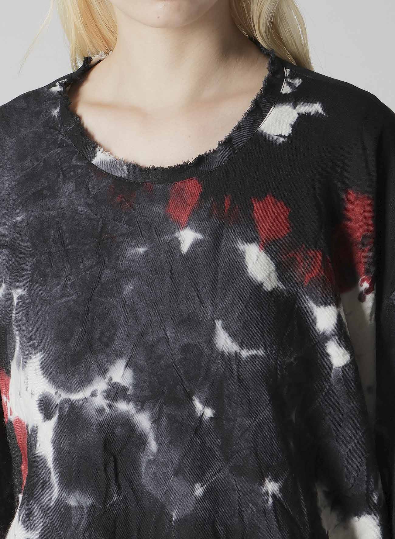 CHUSEN DYED VIYELLA BLOUSE WITH D-RINGS