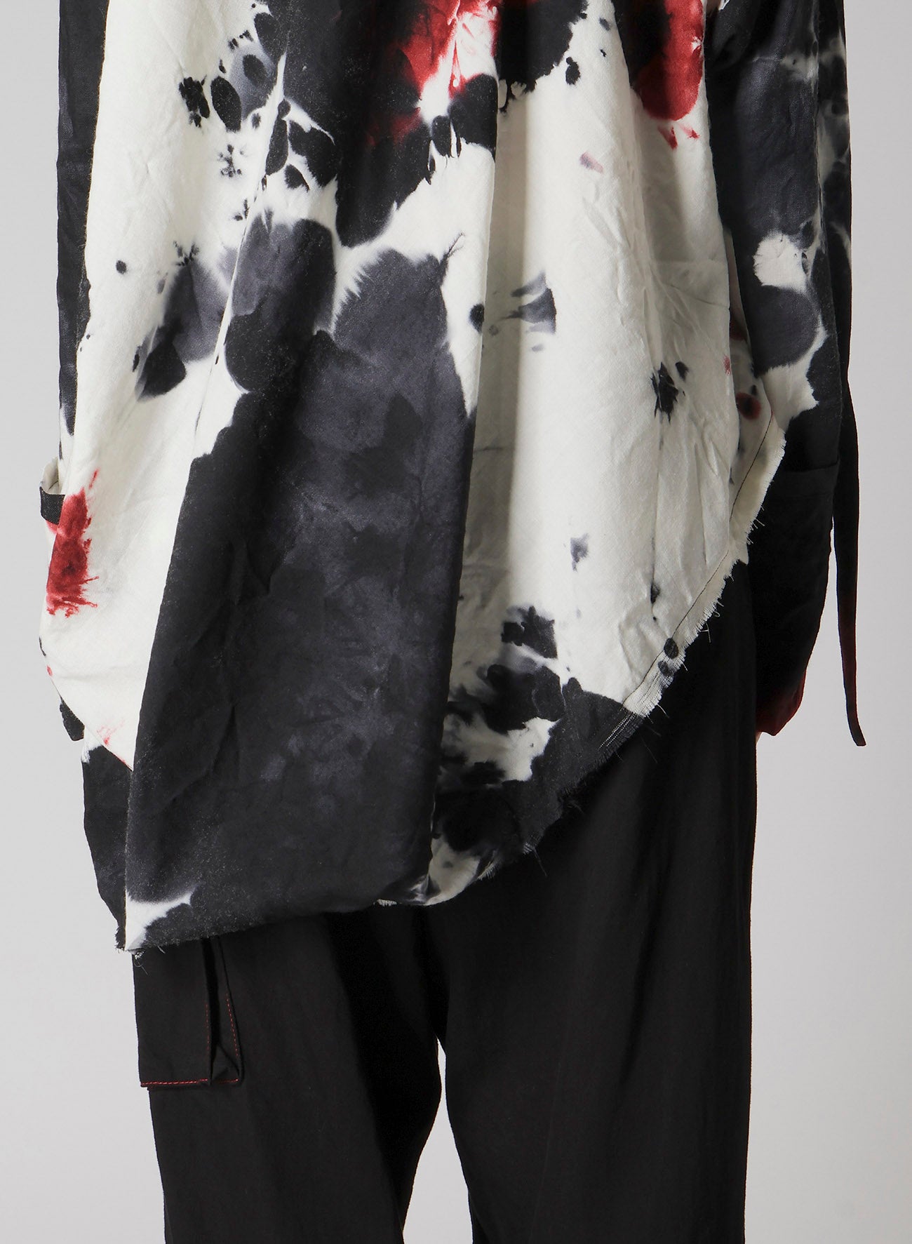 CHUSEN DYED VIYELLA BLOUSE WITH D-RINGS