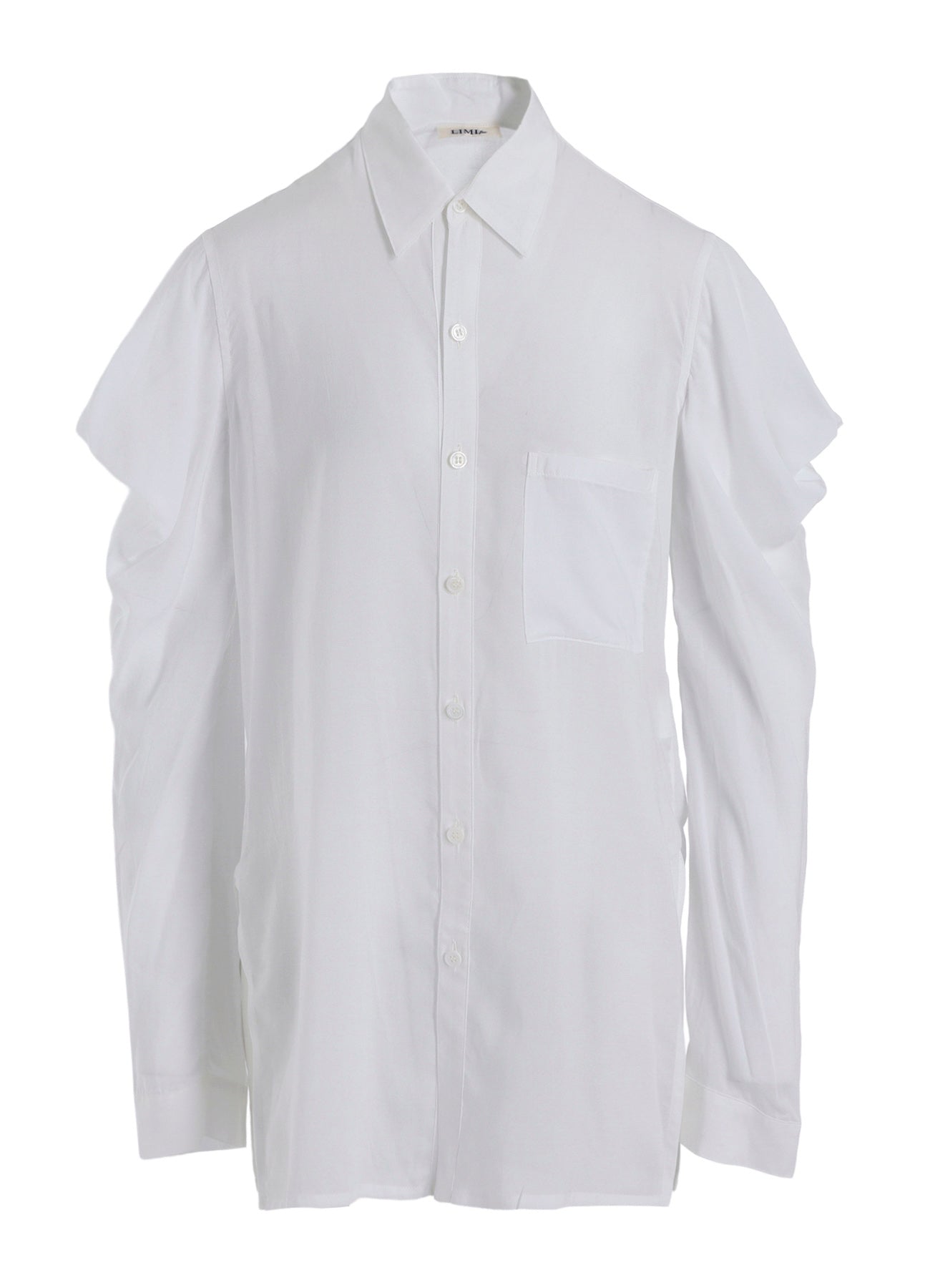 SOFT LAWN SHOULDER PUFF SHIRT