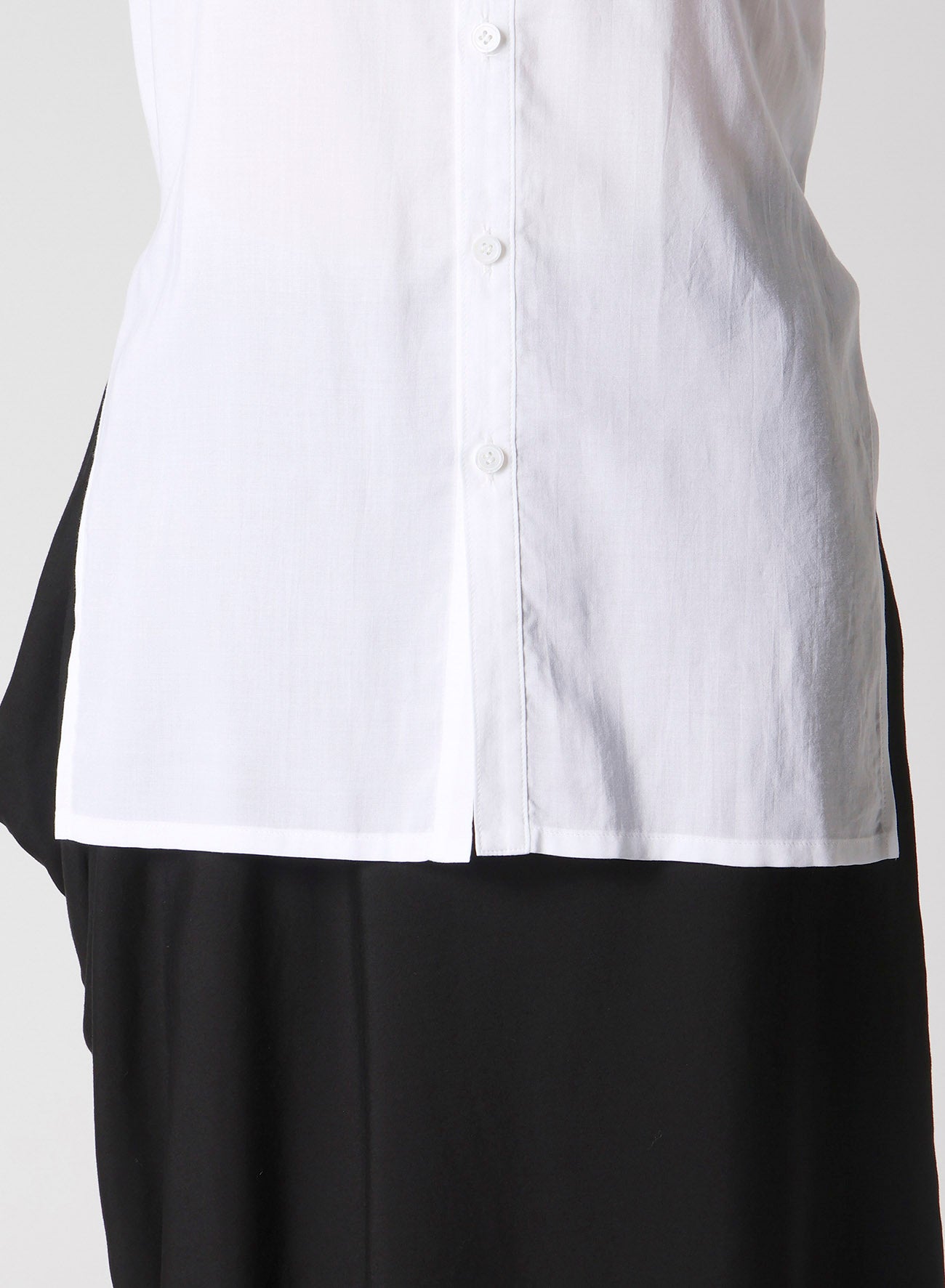 SOFT LAWN SHOULDER PUFF SHIRT