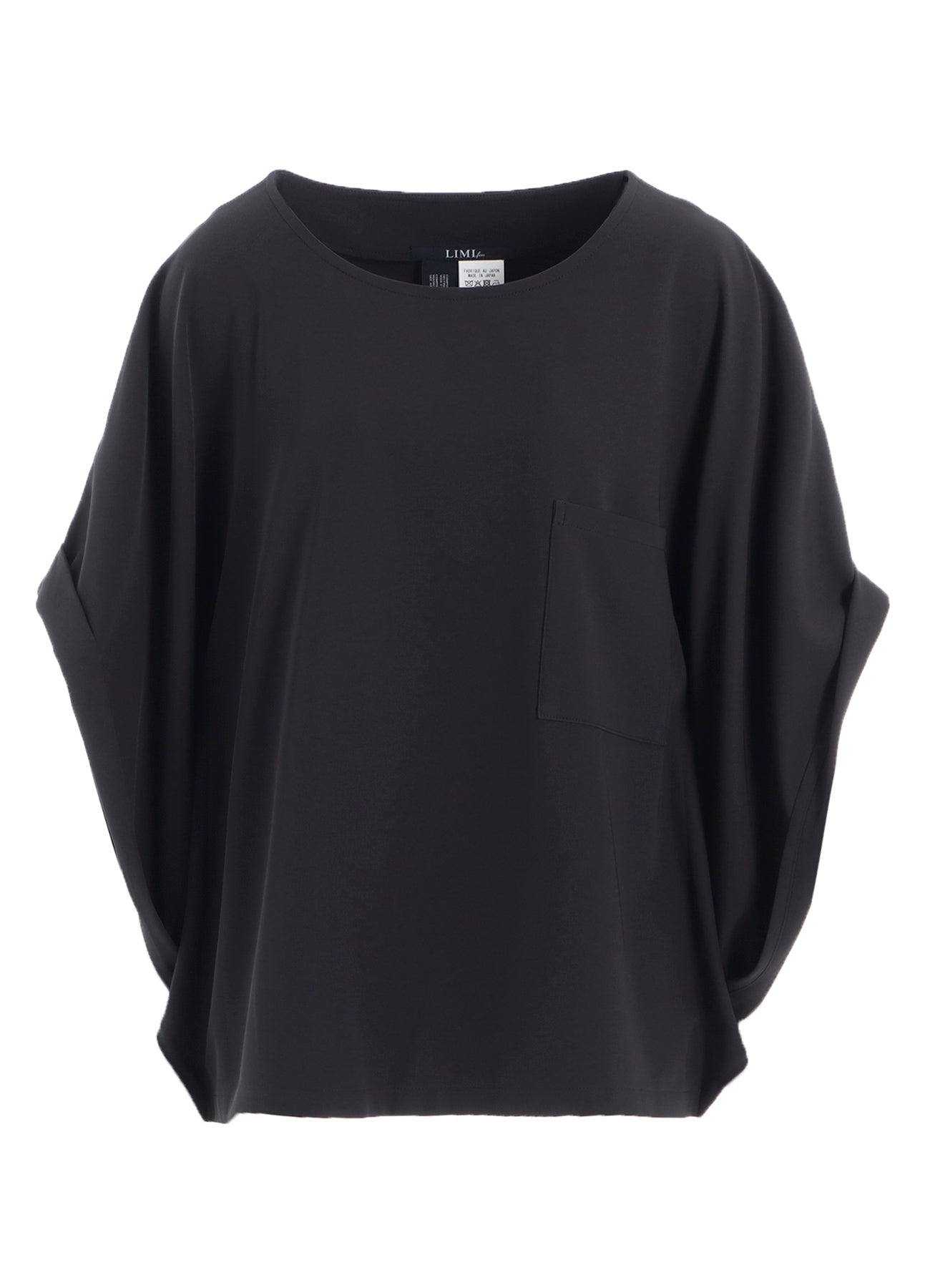 DOUBLE SATIN DOLMAN SLEEVE BLOUSE B