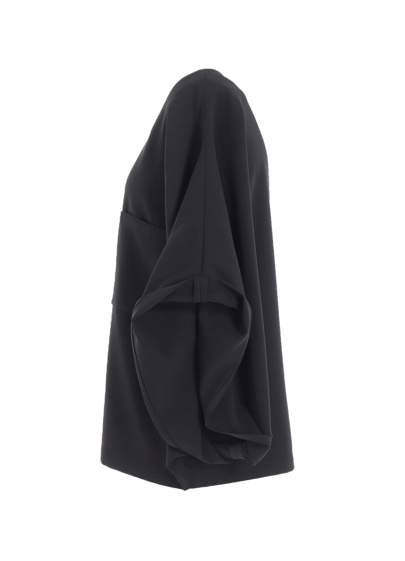 DOUBLE SATIN DOLMAN SLEEVE BLOUSE B