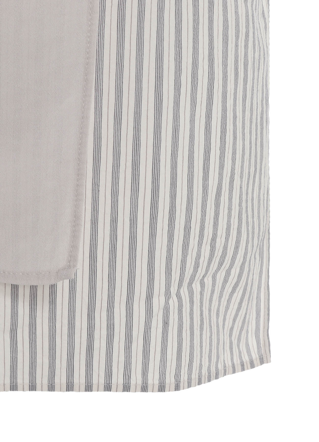 STRIPE LAYERED LONG SHIRT