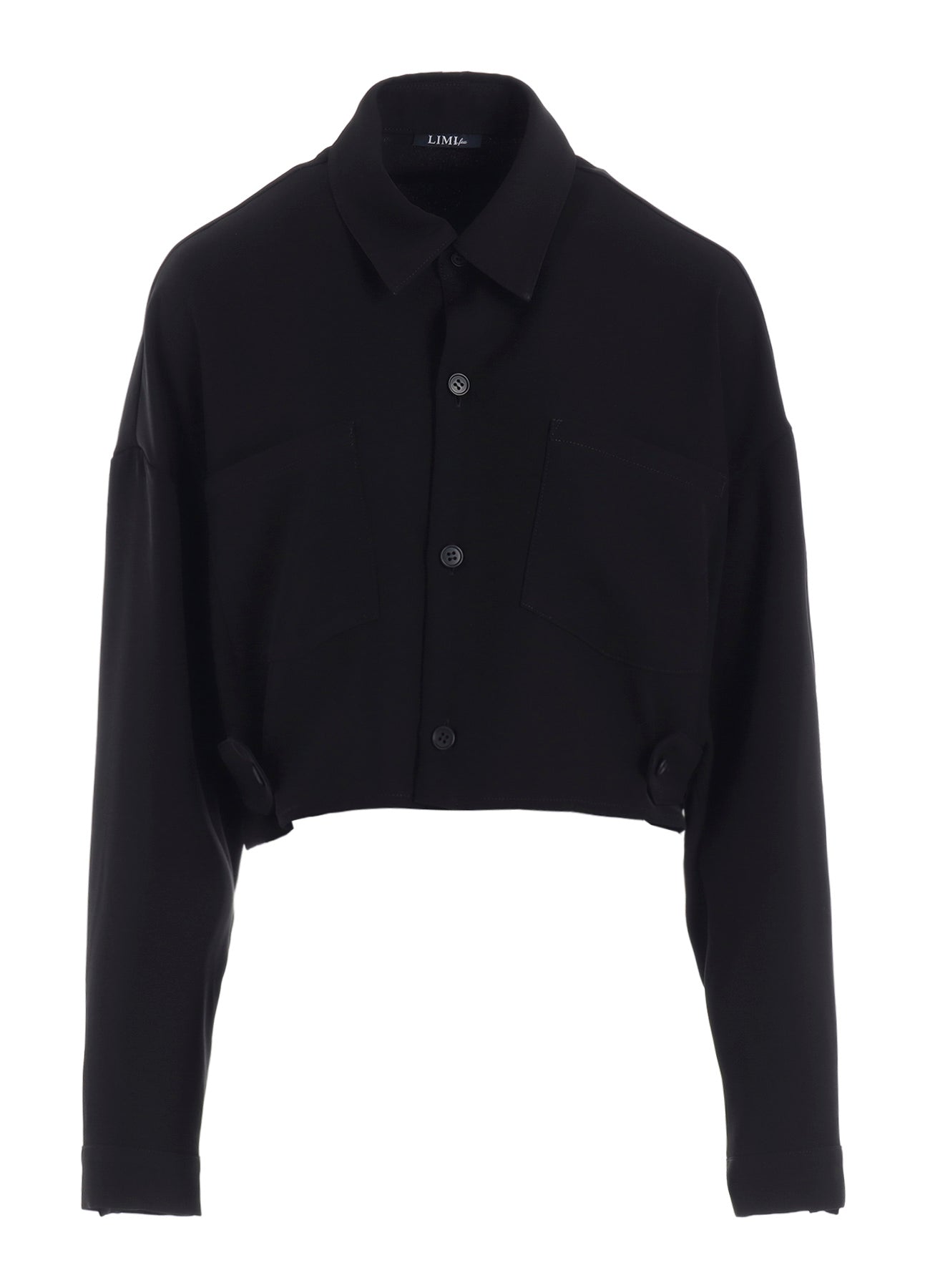 DOUBLE SATIN SHIRT WITH WAIST TAB A