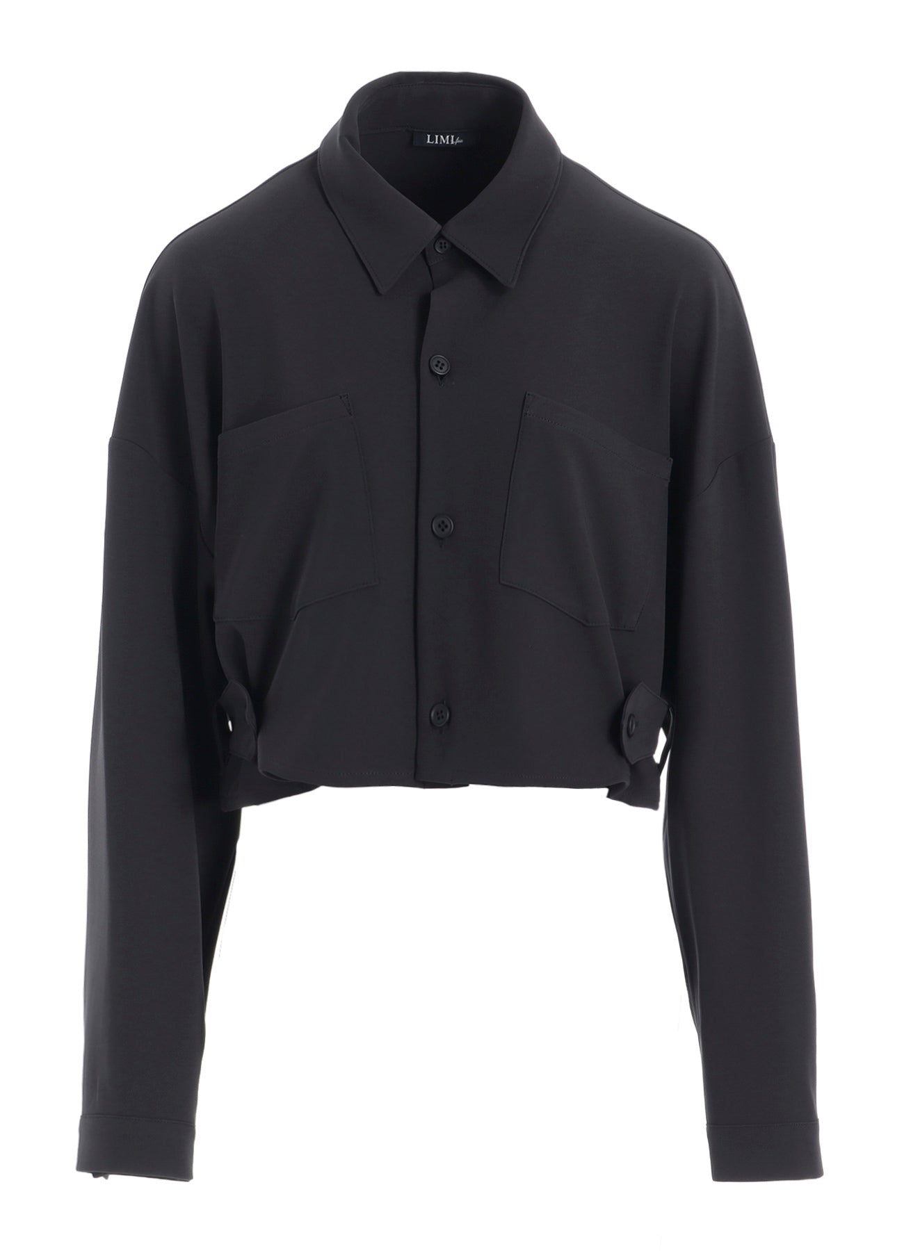 DOUBLE SATIN SHIRT WITH WAIST TAB B