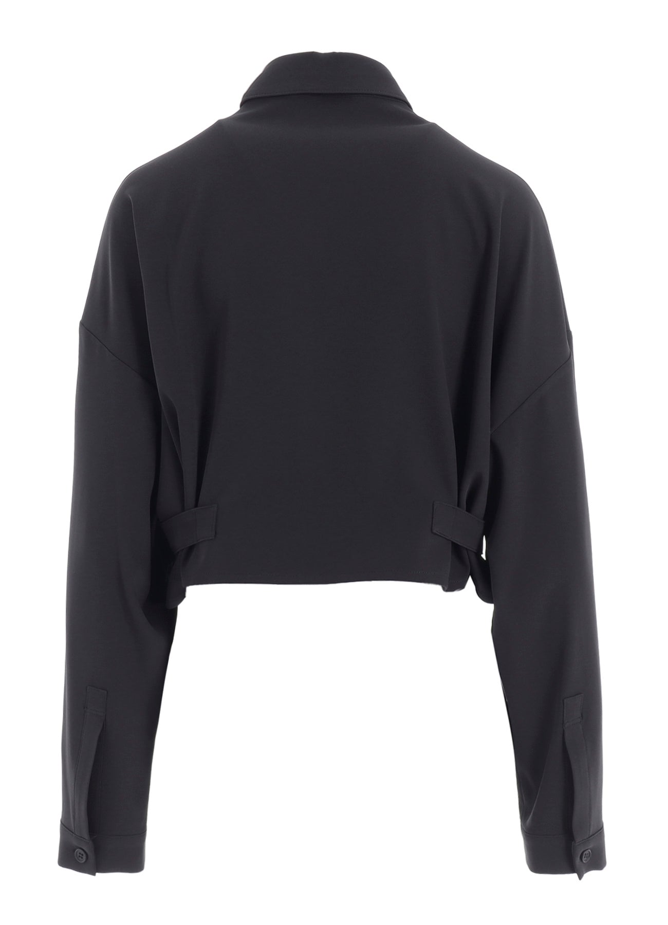 DOUBLE SATIN SHIRT WITH WAIST TAB B