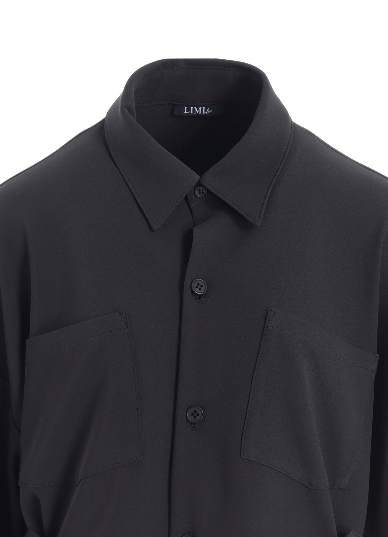 DOUBLE SATIN SHIRT WITH WAIST TAB B