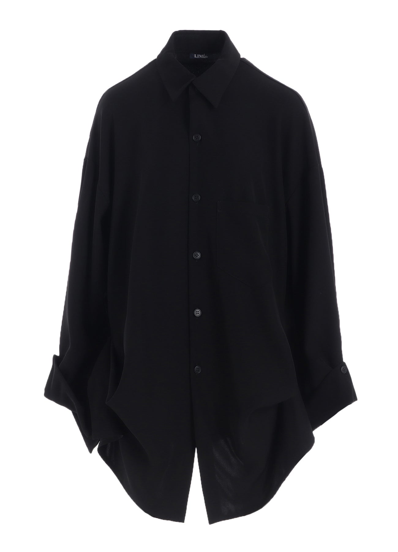 DOUBLE SATIN DRAPE SLEEVE DRESS A