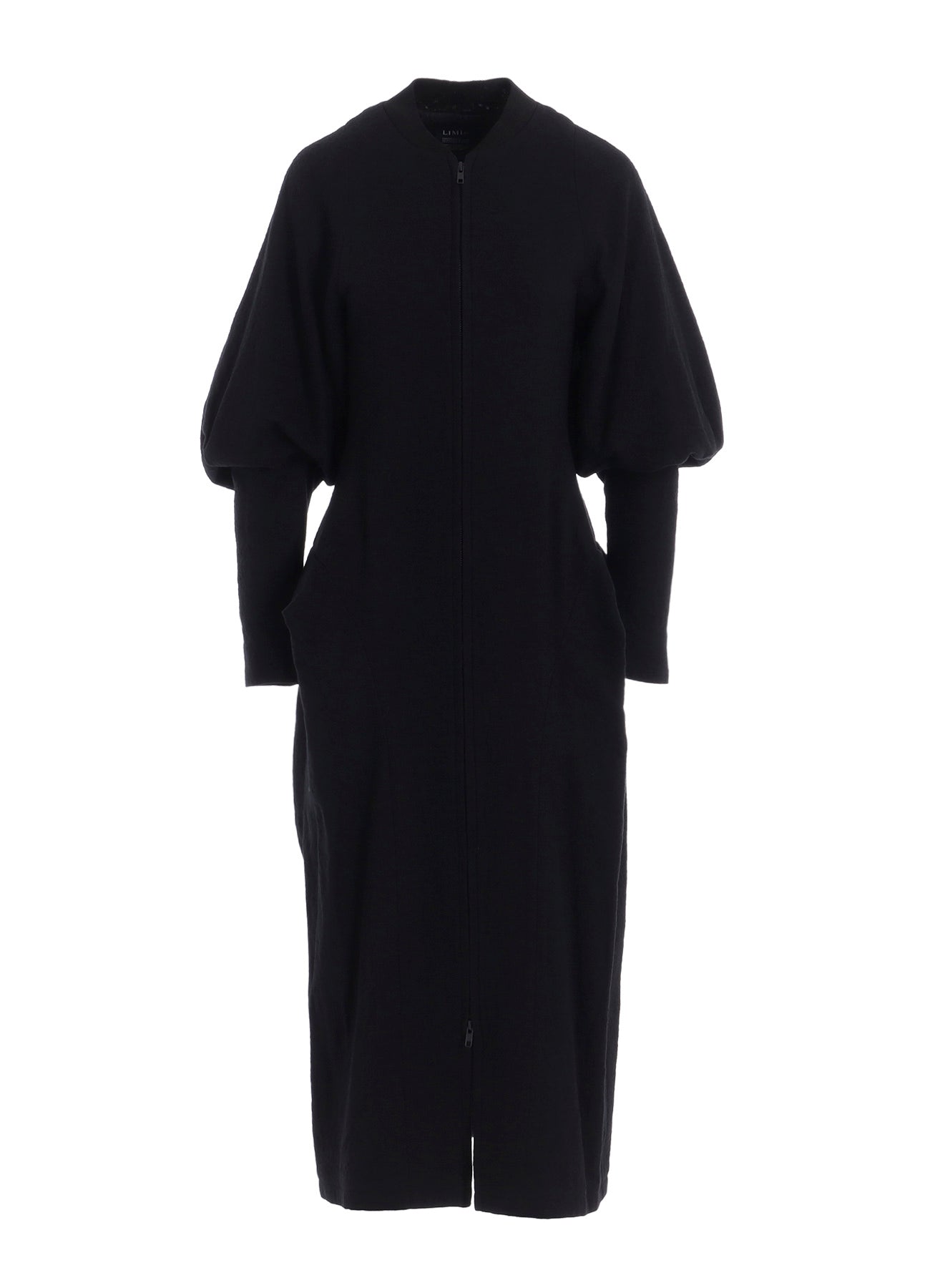 SHRINKED SERGE BALLOON SLEEVE COAT