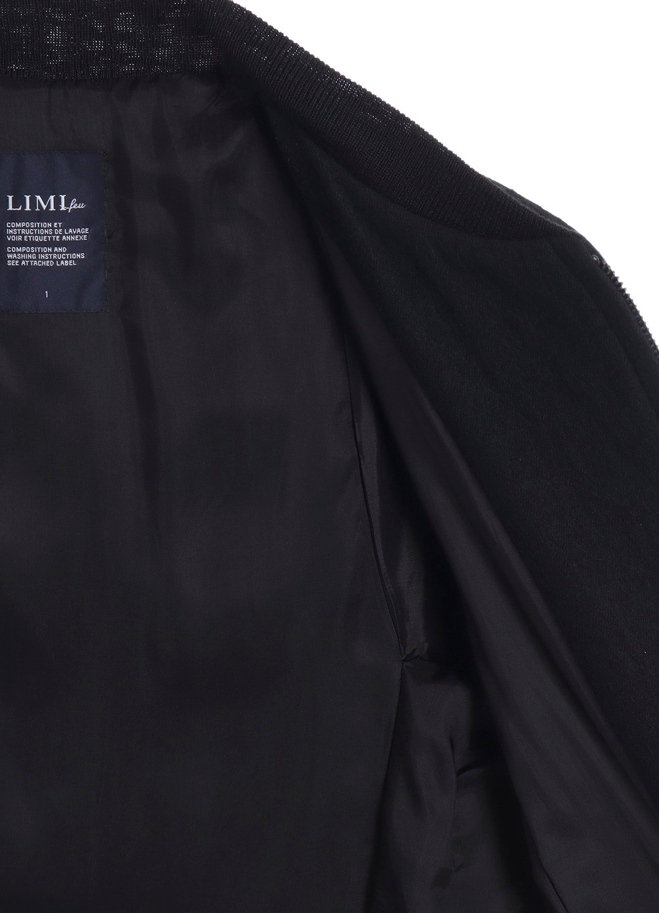 SHRINKED SERGE BALLOON SLEEVE COAT