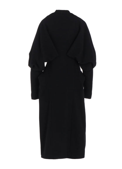 WOOL MOSSER BALLOON SLEEVE COAT
