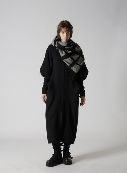 WOOL MOSSER BALLOON SLEEVE COAT