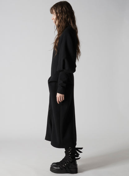 WOOL MOSSER BALLOON SLEEVE COAT