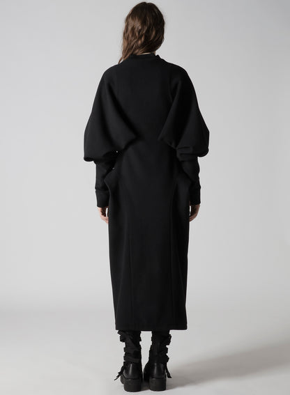 WOOL MOSSER BALLOON SLEEVE COAT