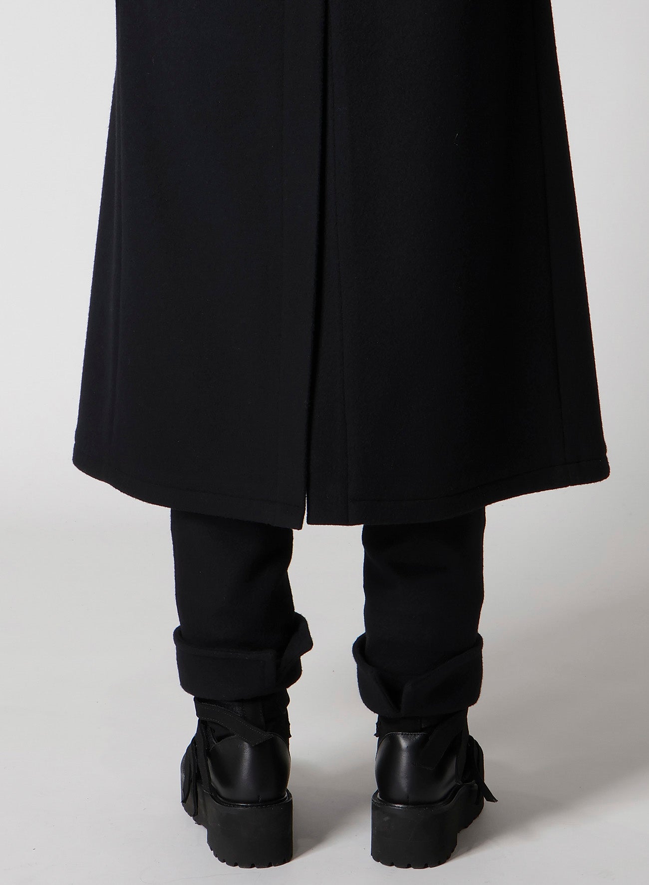 LIGHT MOSSER DUFFLE LONG COAT