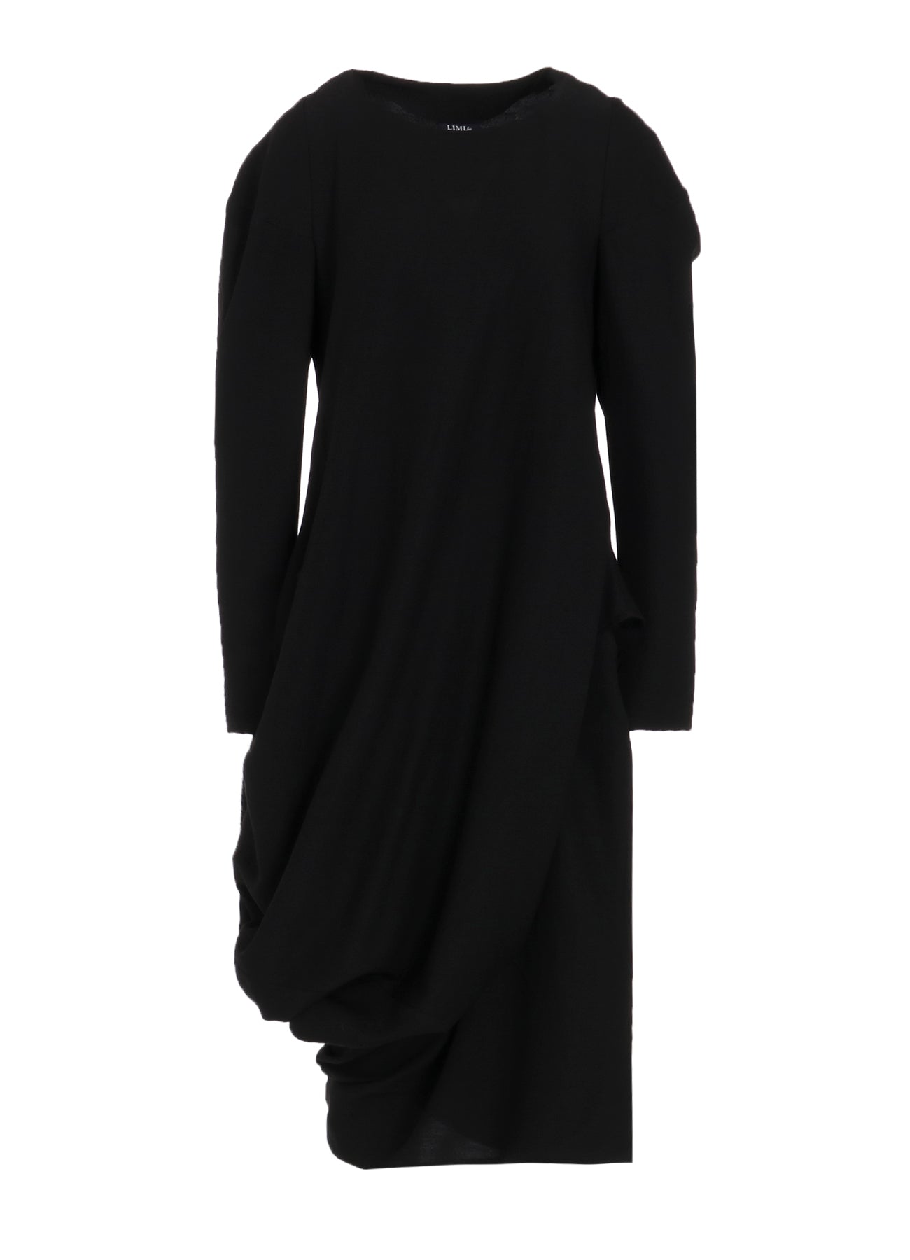 MILLED GABARDINE TWIST DRESS