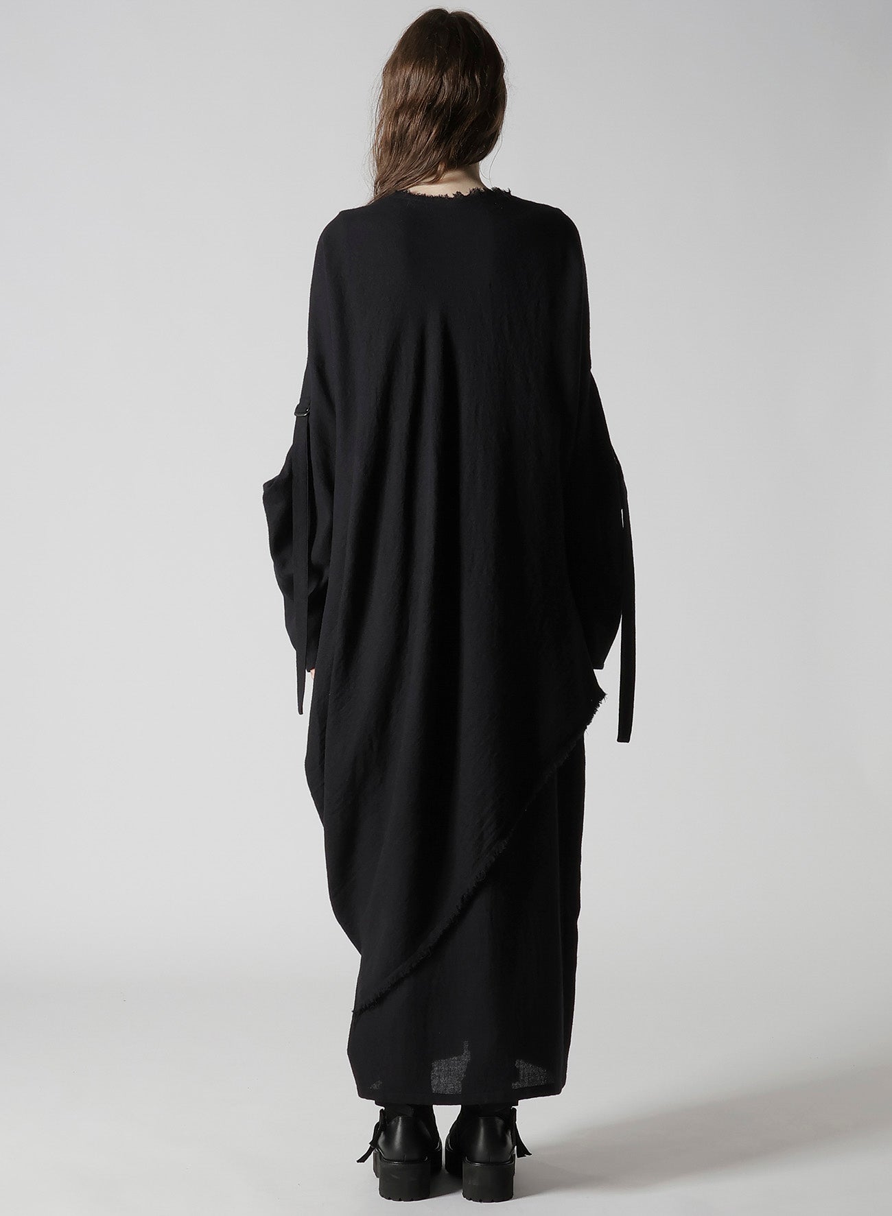 WOOL VIYELLA LAYERED DRESS