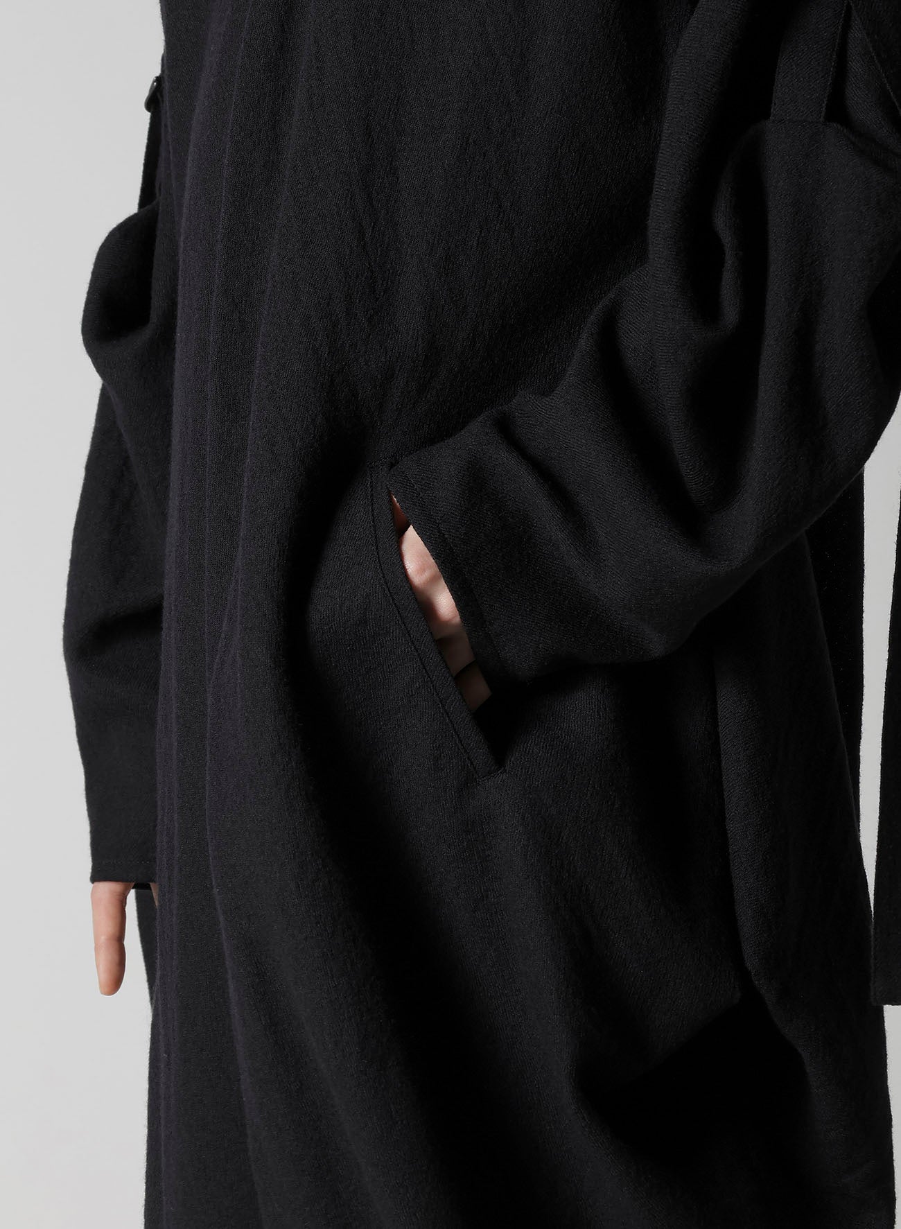 WOOL VIYELLA LAYERED DRESS