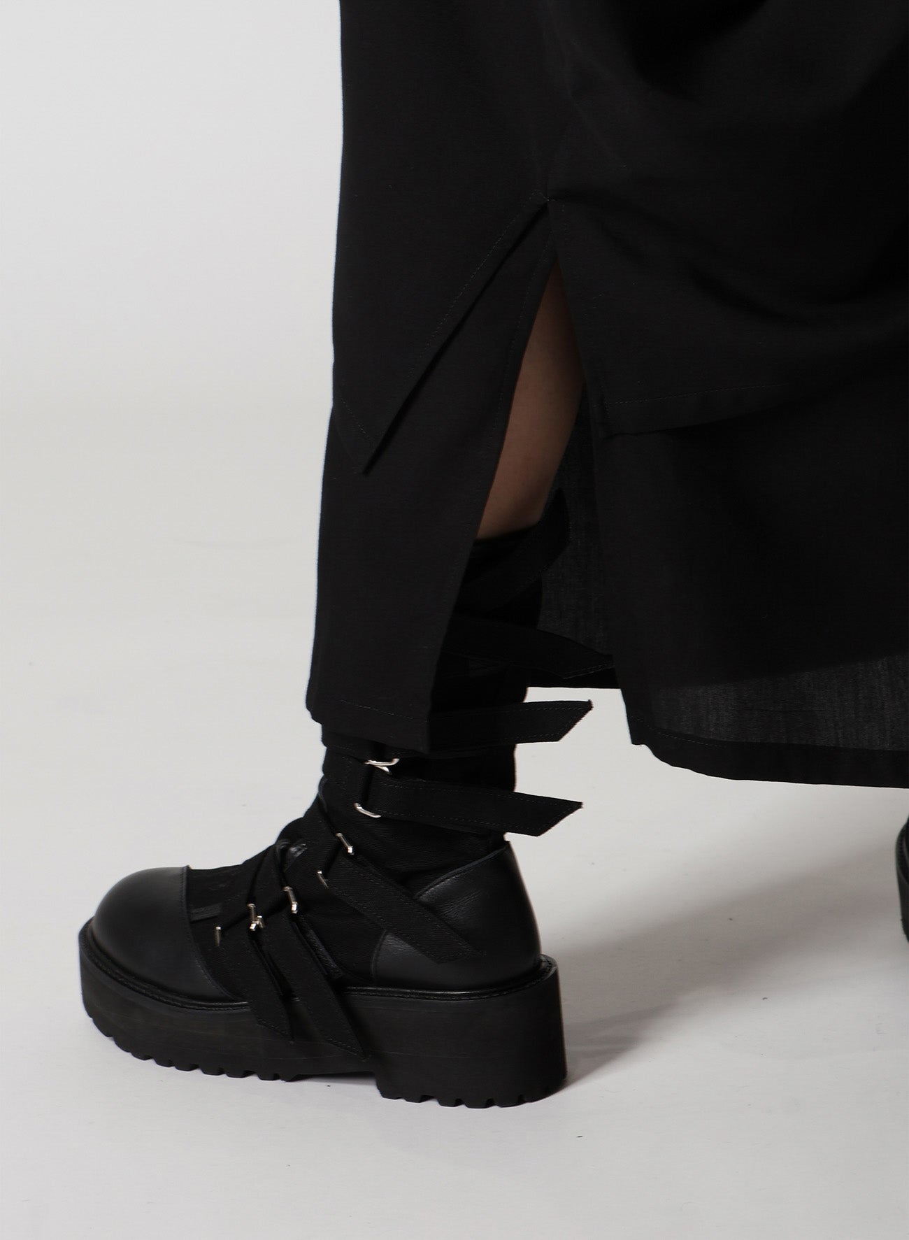 POPLIN LAYERED DRESS