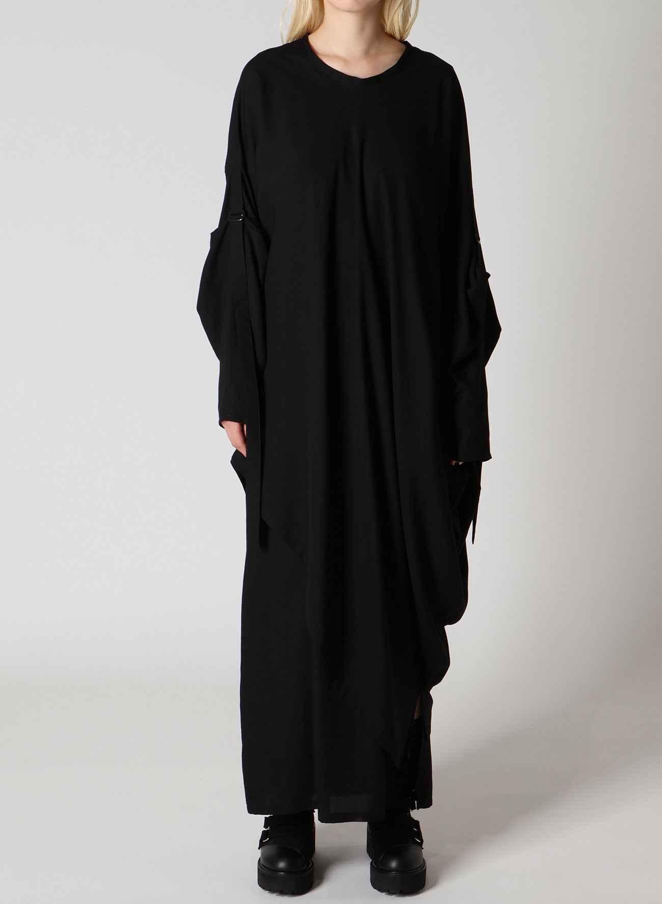 POPLIN LAYERED DRESS