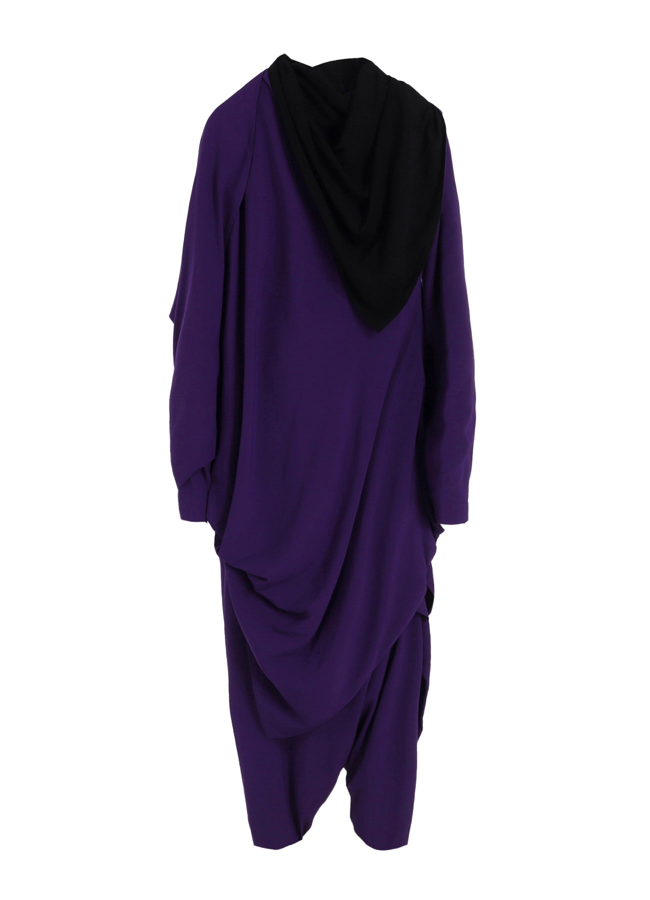 RAYON LAWN DRAPED OVERALL