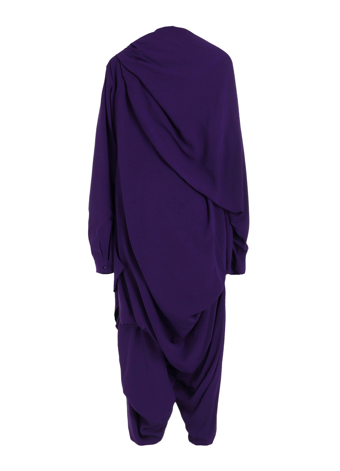 RAYON LAWN DRAPED OVERALL