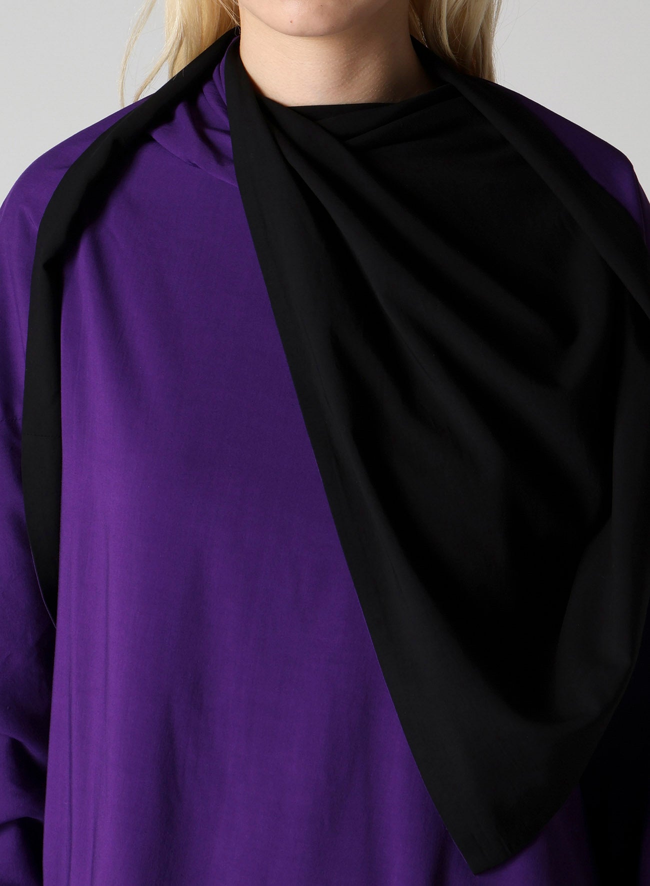 RAYON LAWN DRAPED OVERALL
