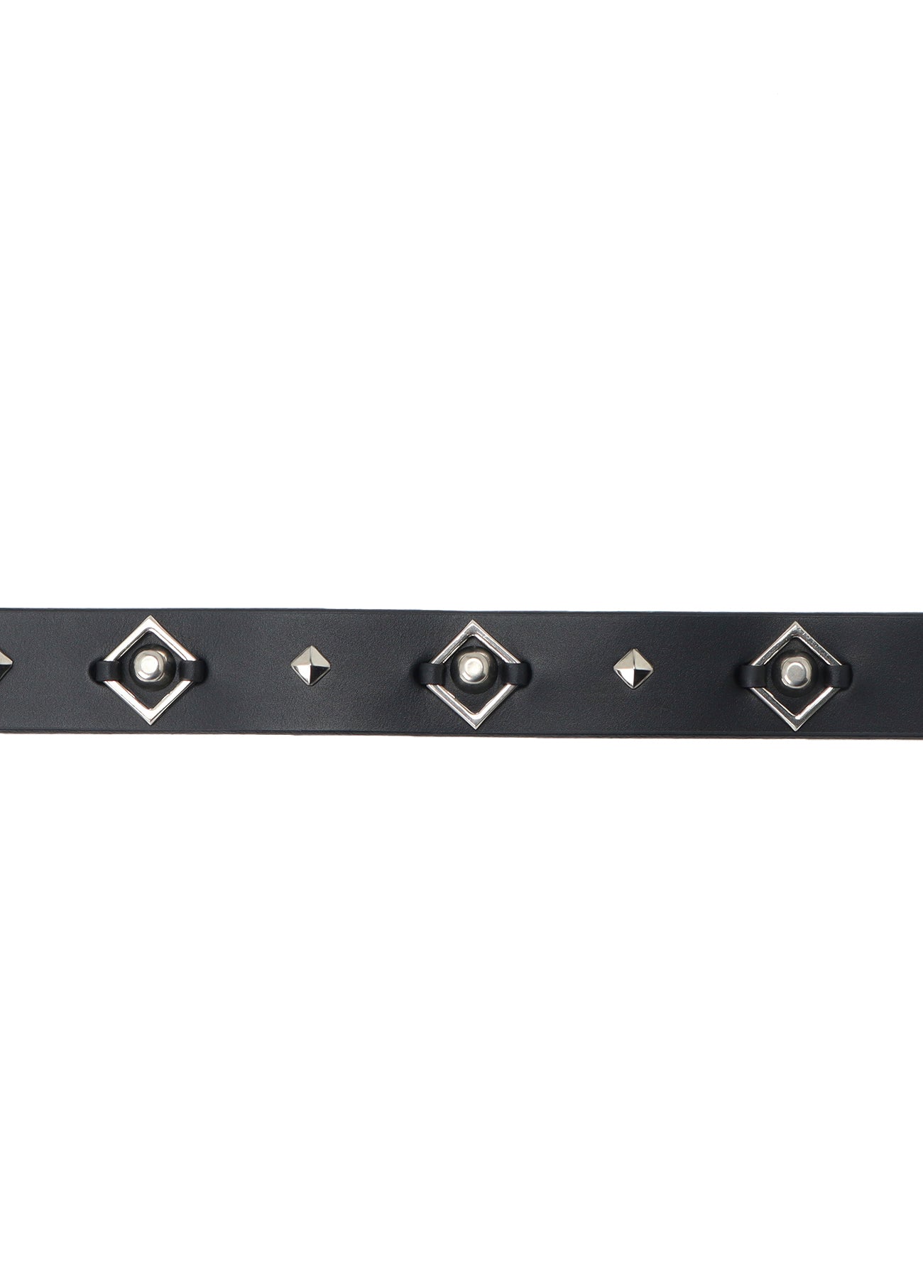 OIL TANNED LEATHER SQUARE DOTS BELT