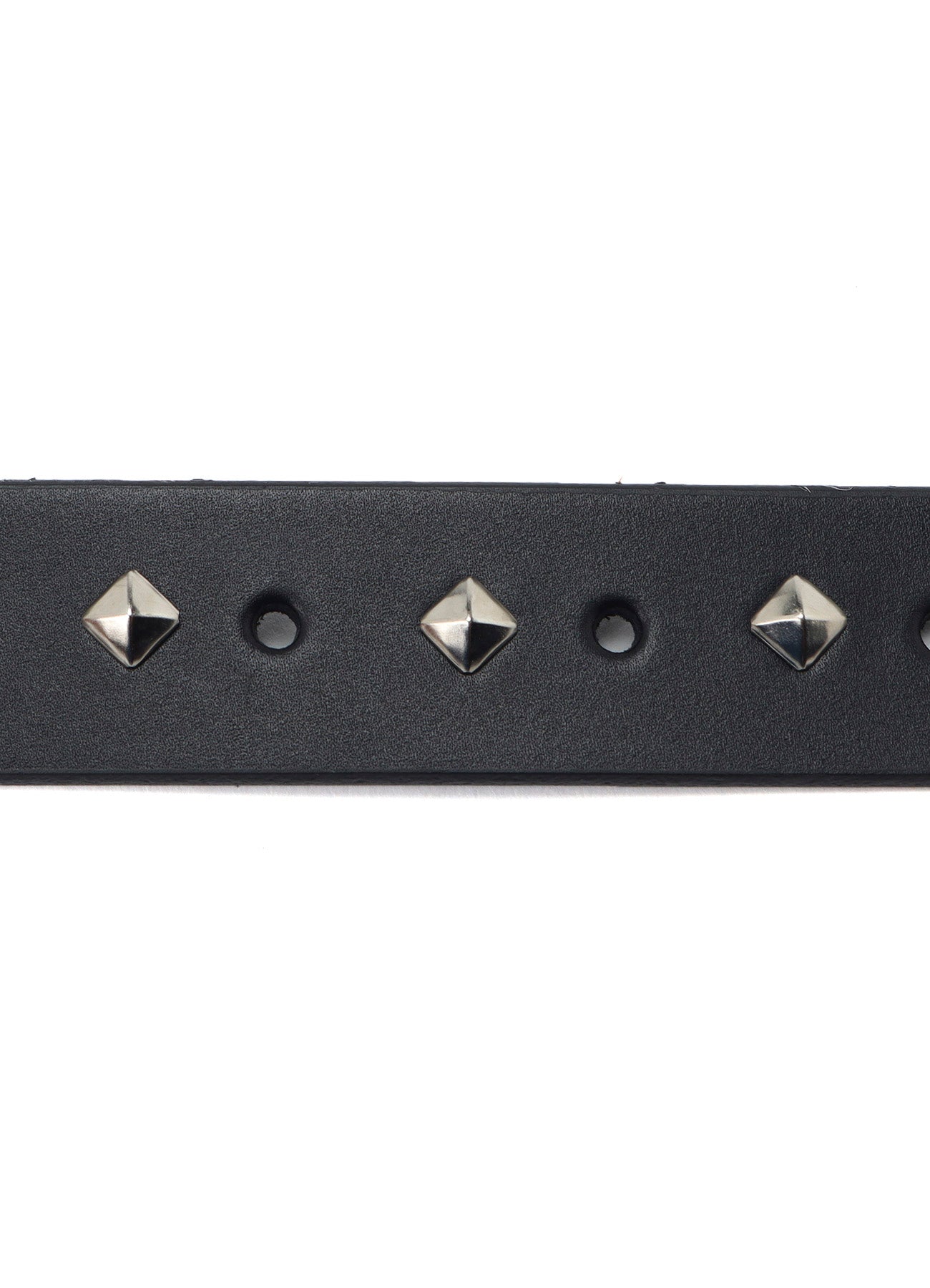 OIL TANNED LEATHER SQUARE DOTS BELT