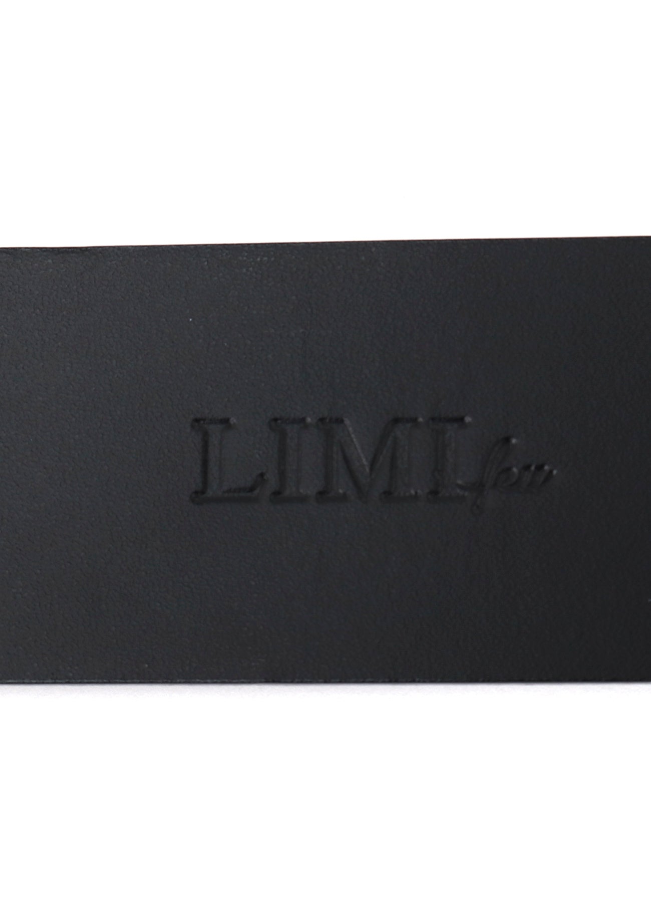 KIP+ CROCODILE LEATHER CODE LOOP EYELET BELT