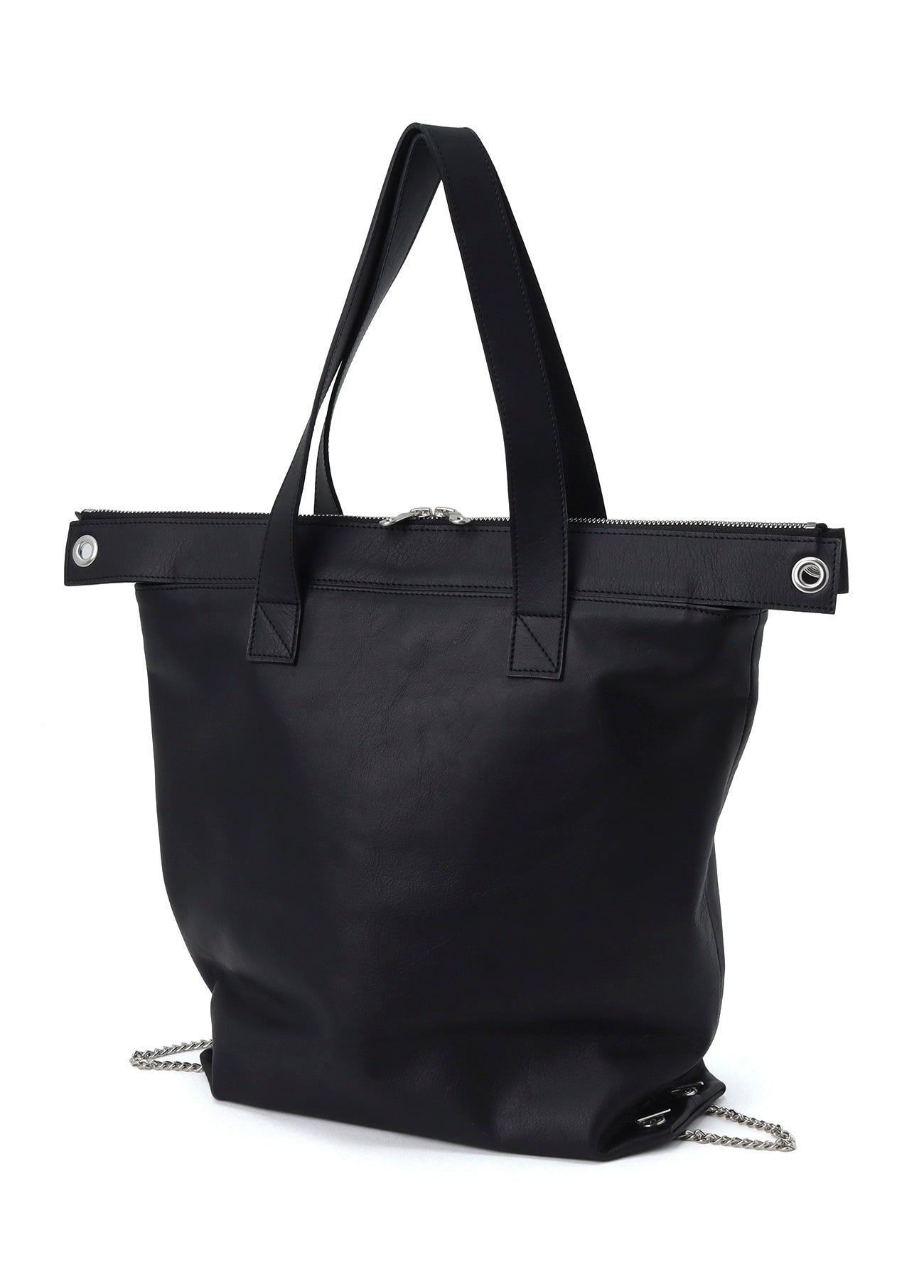 GLOBE LEATHER FOLDABLE BAG
