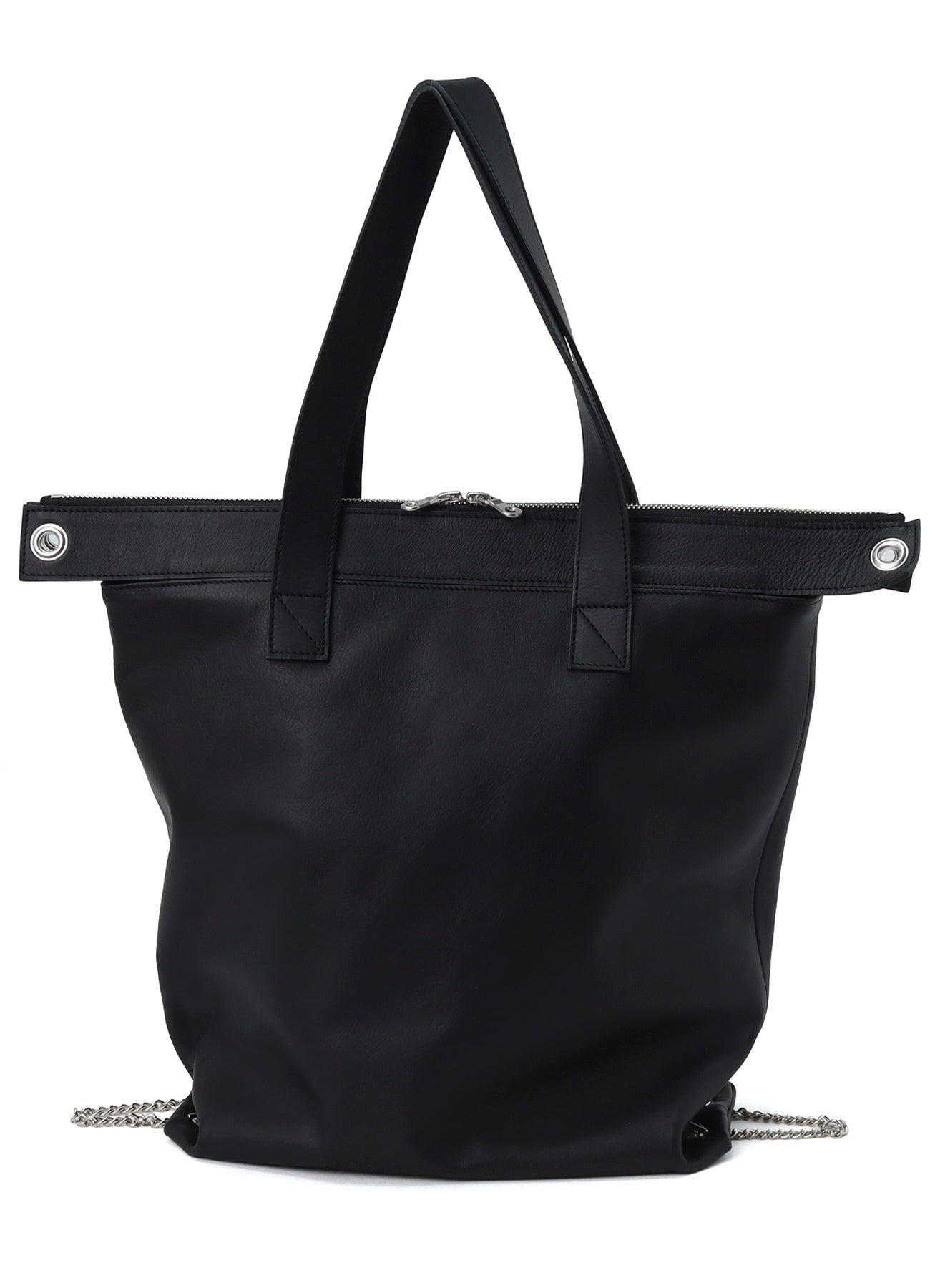 GLOBE LEATHER FOLDABLE BAG