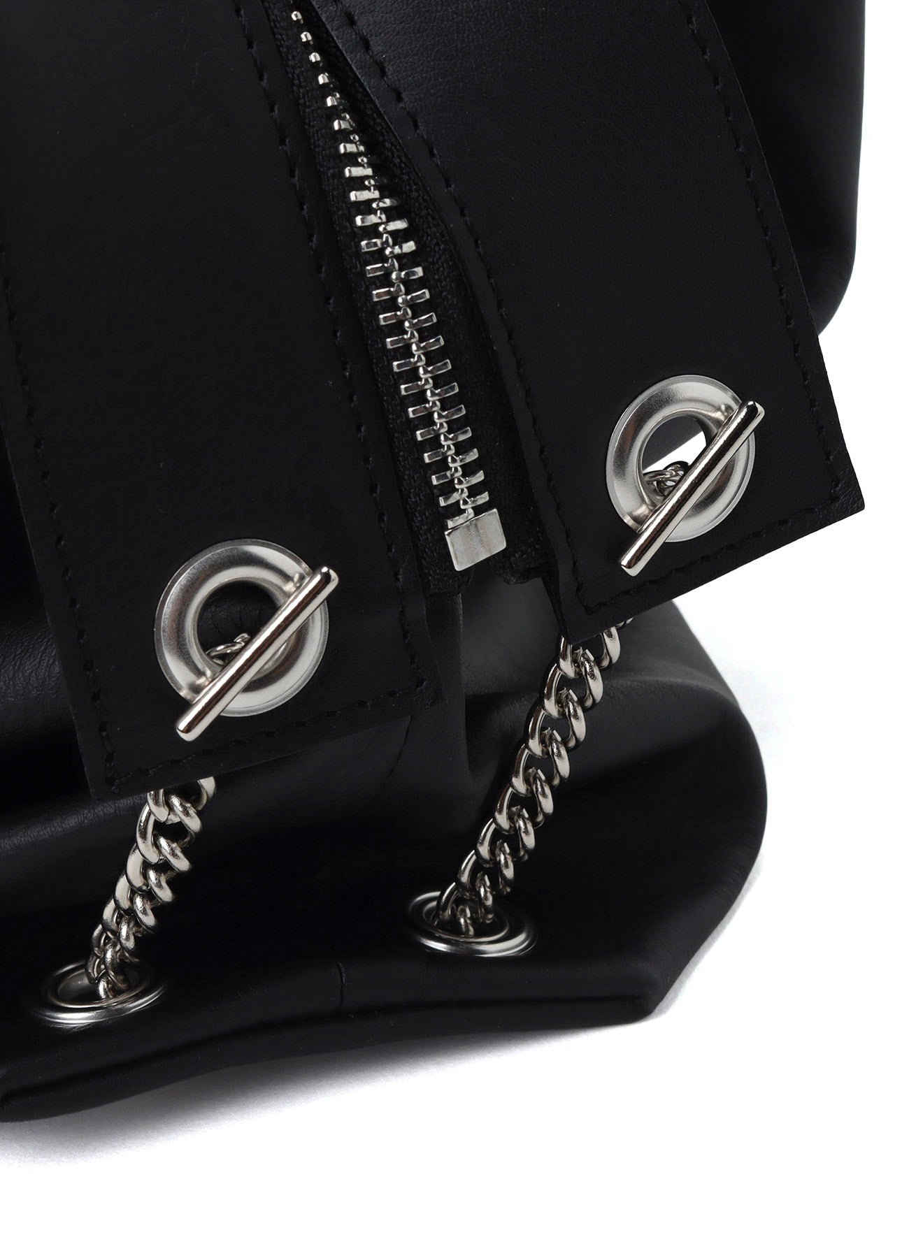 GLOBE LEATHER FOLDABLE BAG