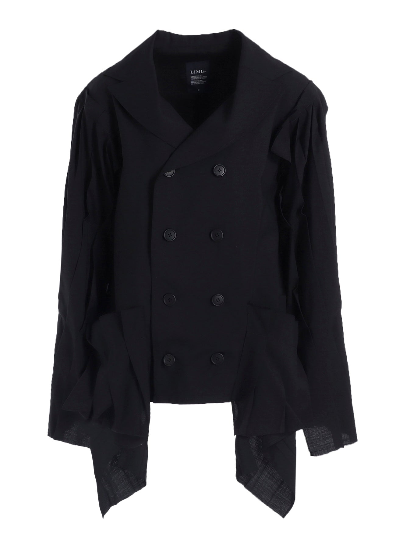 TROPICAL PLEATS SLEEVE JACKET