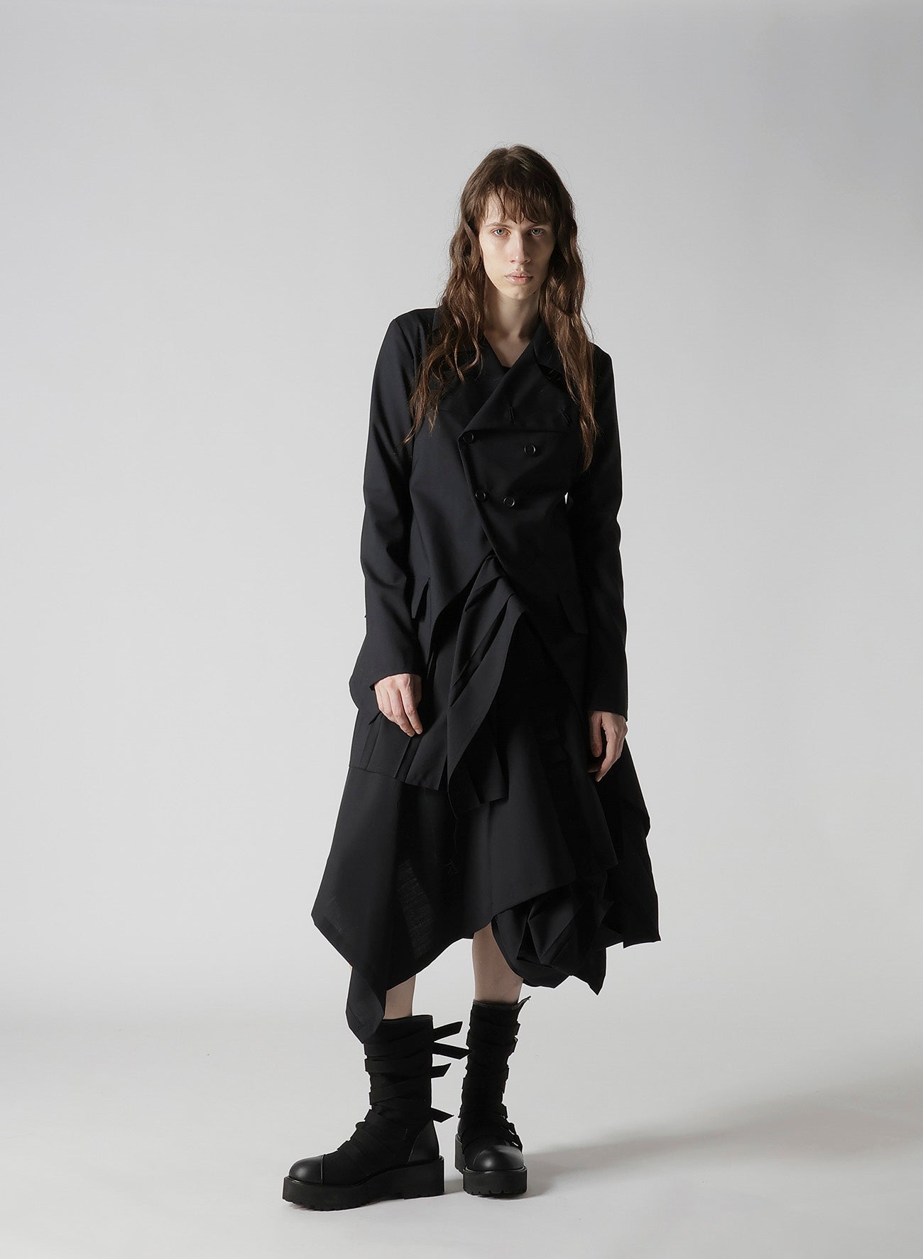 TROPICAL PLEATS DESIGNED JACKET
