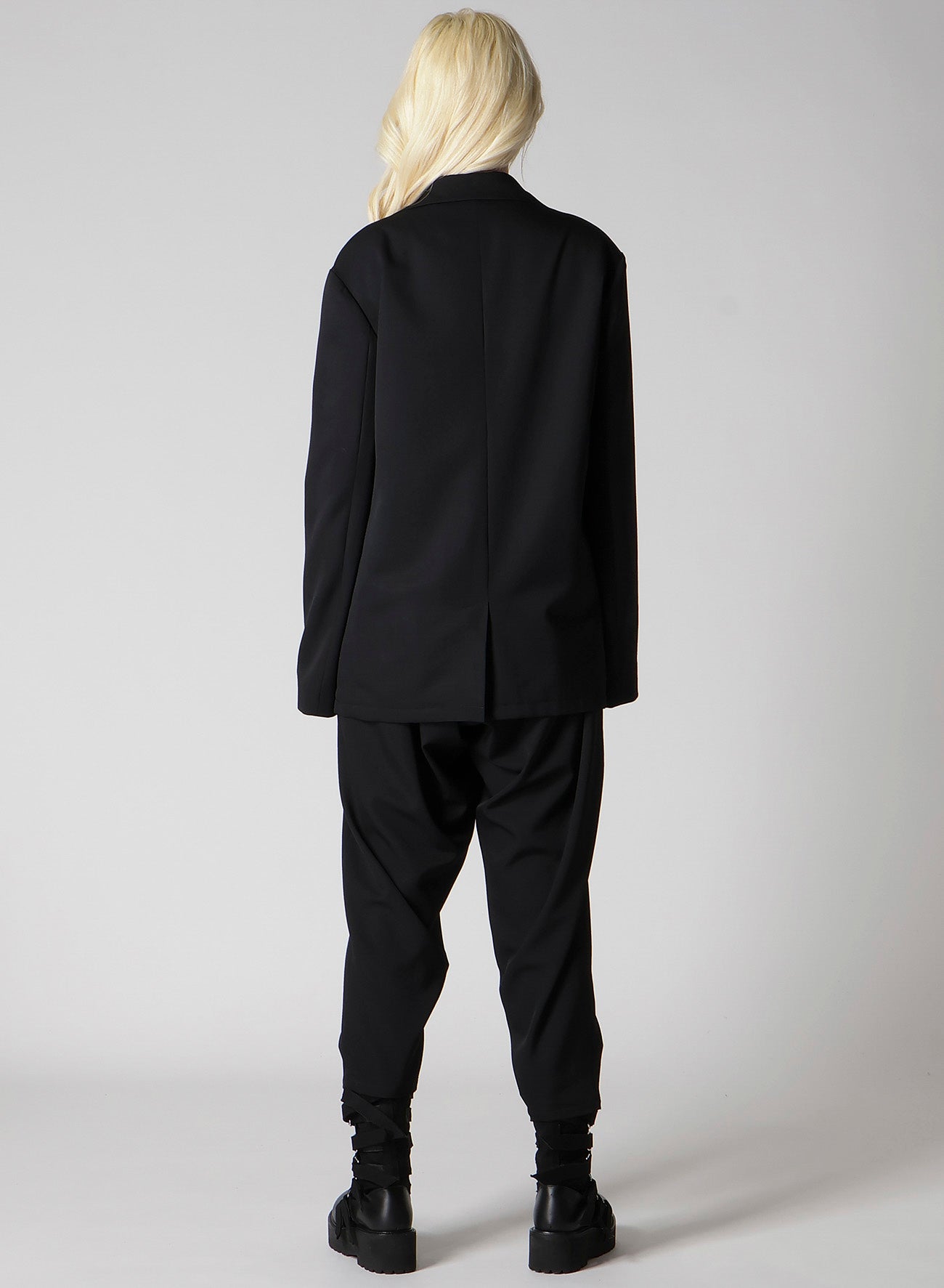 WOOL GABARDINE DOUBLE JACKET